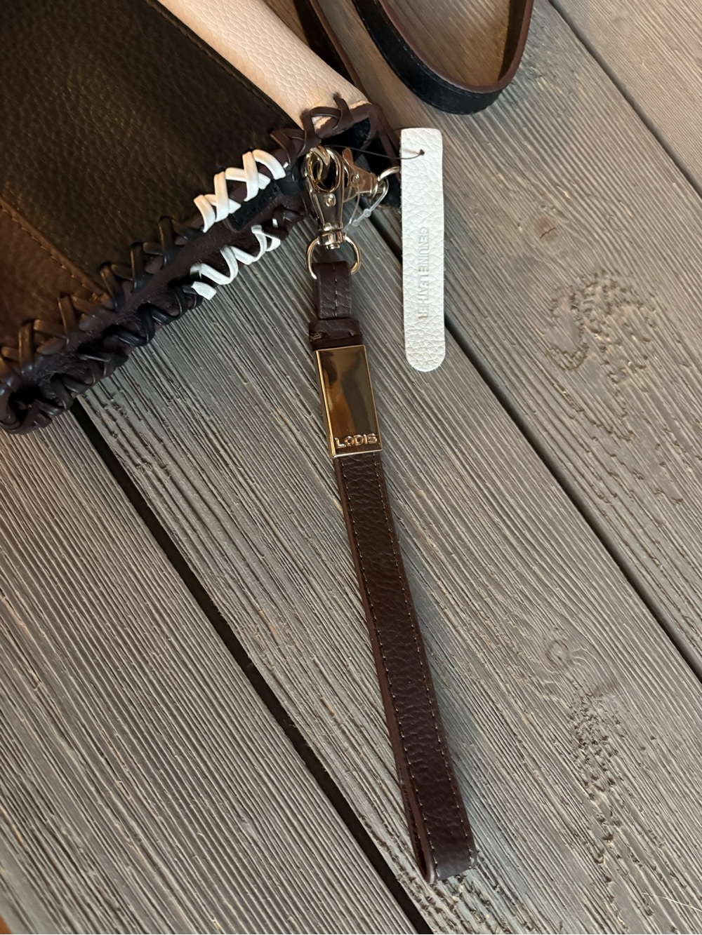 Lodis Leather Crossbody - Picture 3 of 11
